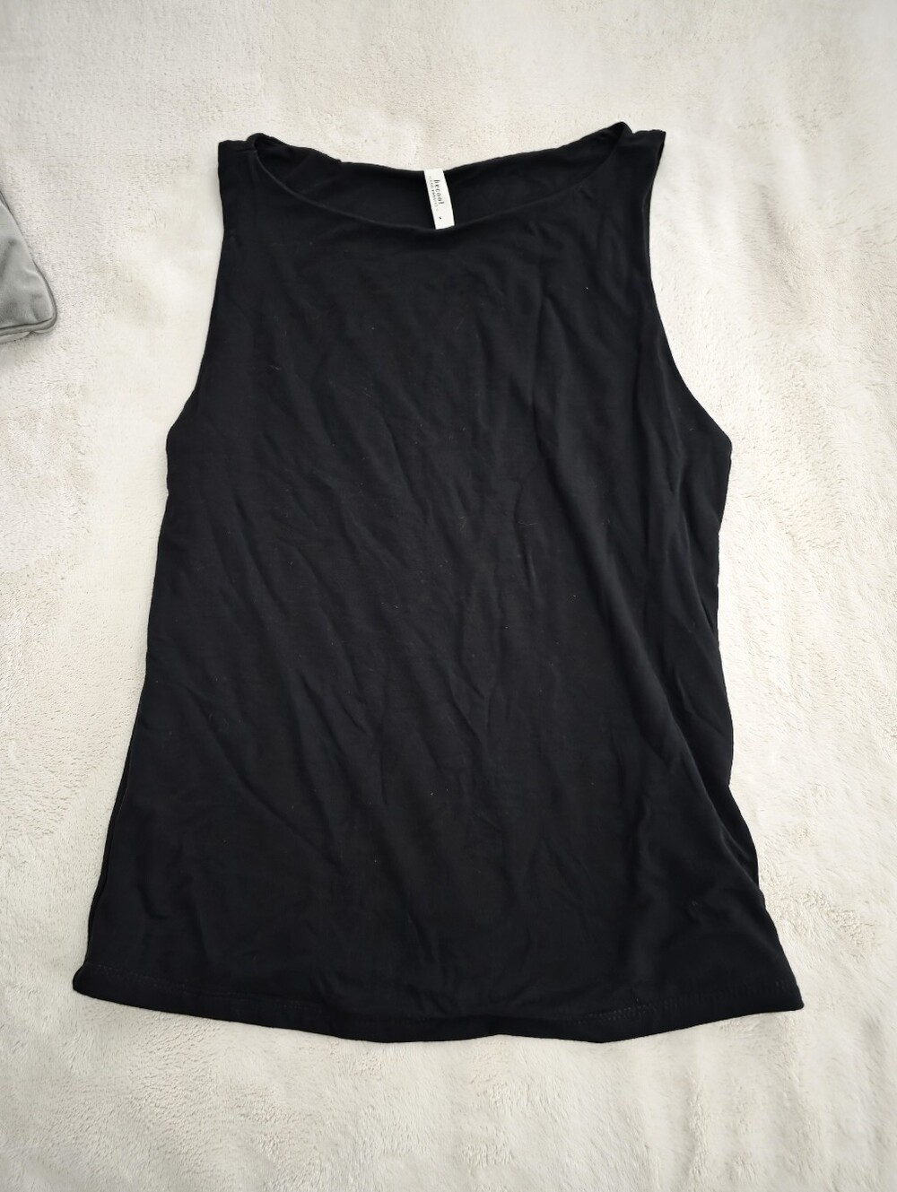 Be Cool Black  Tank Top Medium